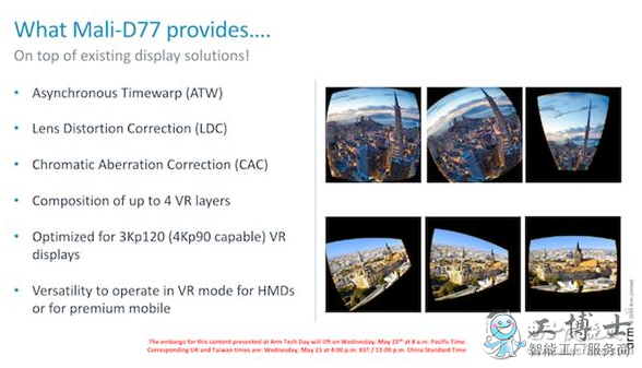 ARM为下一代VR头显推出Mali-D77显示处理器