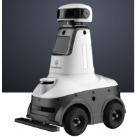 达闼云端智能安保机器人|巡逻安保机器人