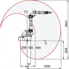 ABB机器人 6轴 4kg IRB 1520ID 弧焊应用图2