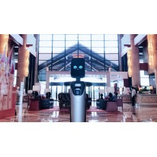 迎宾机器人|猎户星空豹小秘五星级服务机器人|接待讲解图2
