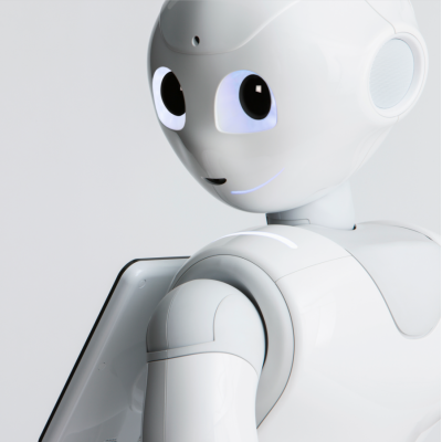 全球闻名的类人形机器人pepper 拟人外观 肢体动作 舞蹈表演 亲切互动